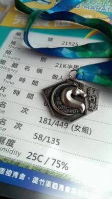 Half Marathon completed